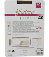 Collant Gran Riposo 40 tg. XL/XXL Filodoro box da 6 pz