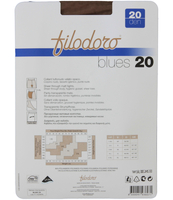 Collant Blues 20 Filodoro box da 6 pz